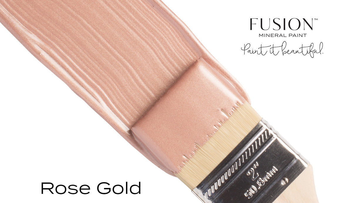 Roségold-Metallic-Lackierung