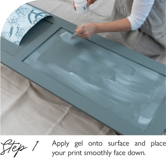 Decoupage- und Transfergel