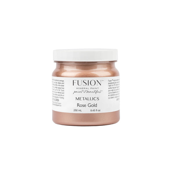 Roségold-Metallic-Lackierung