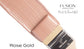 Roségold-Metallic-Lackierung 