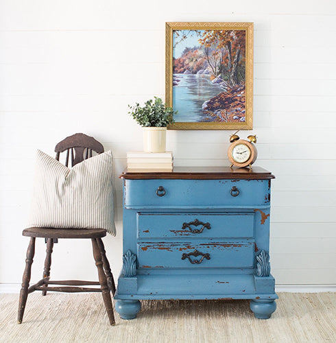 Maritimes Blau